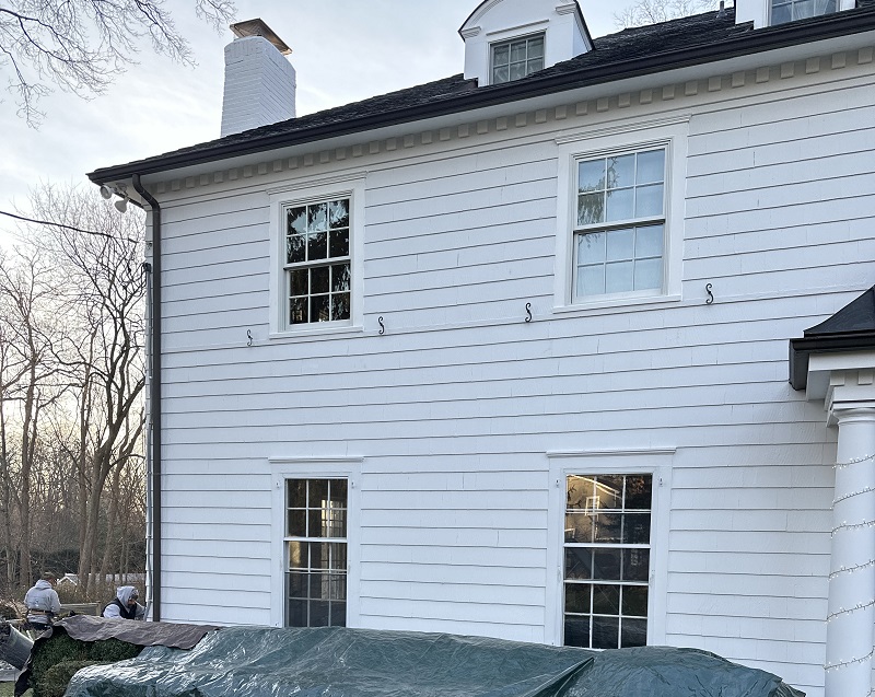 Clean exterior on jobsite